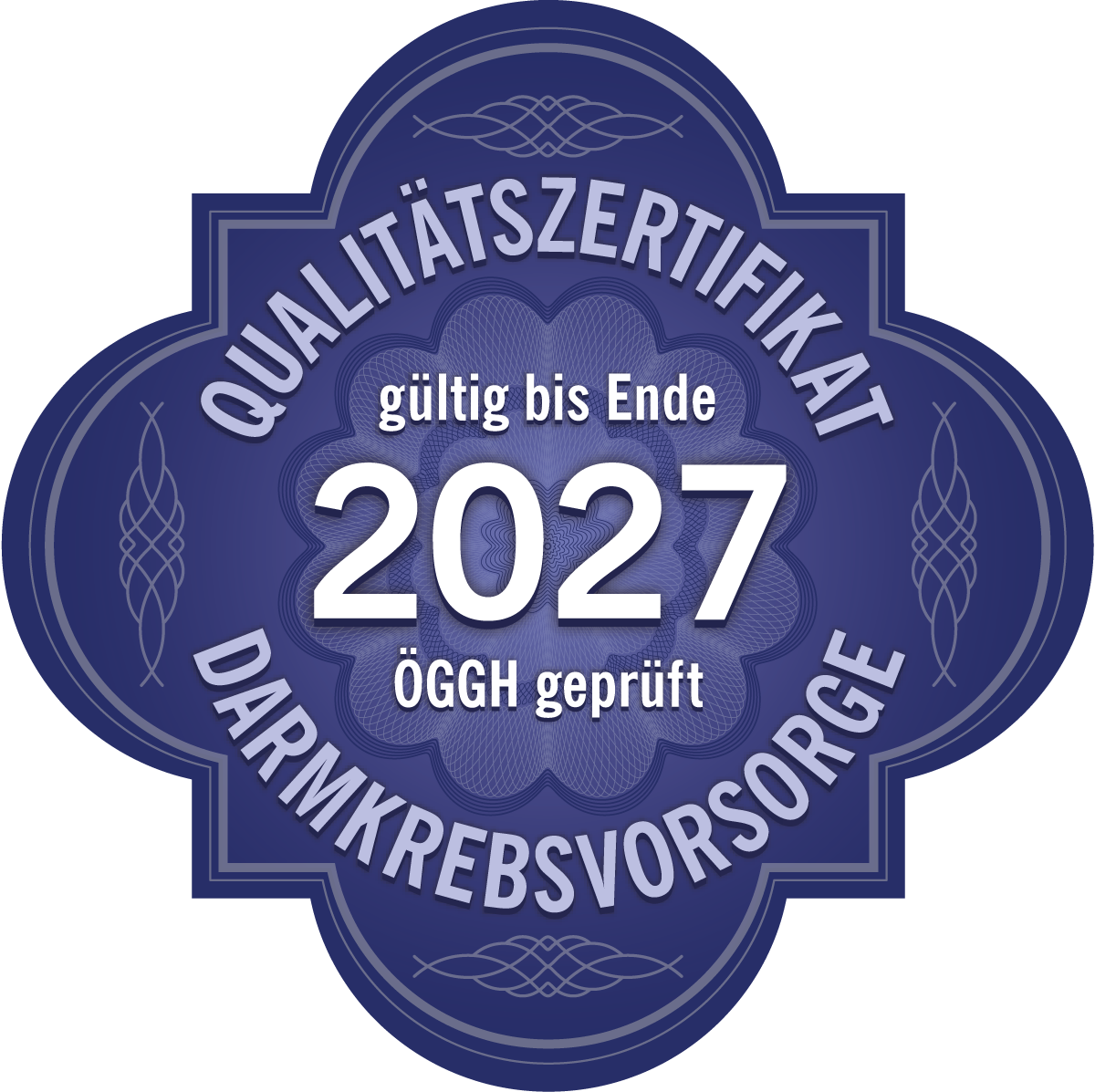 Darmkrebsvorsorge Qualitätszertifikat Darmkrebsvorsorge